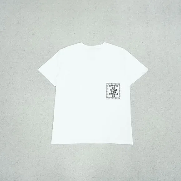 Always White Cotton Short Sleeve T Shirt
